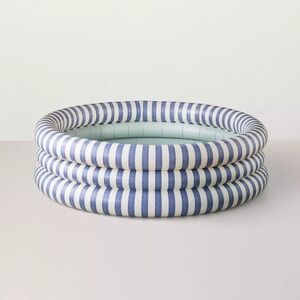 Inflatable Kiddie Pool Blue/White Striped - Hearth & Hand Magnolia, Target